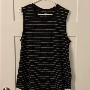 Linen blend tank top